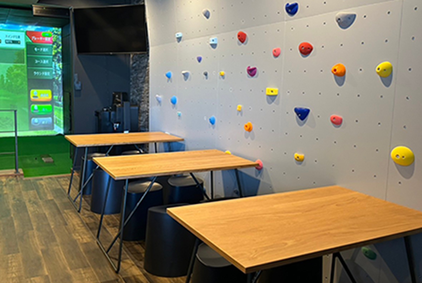 カフェスペースの写真