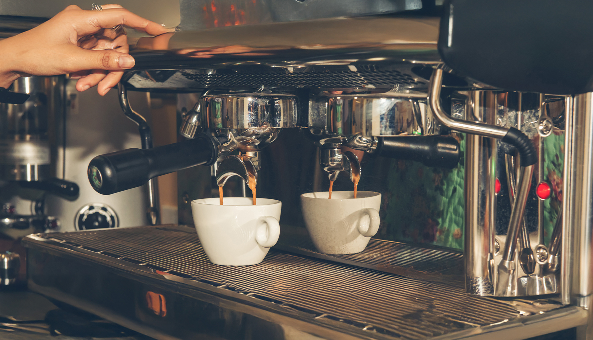 コーヒーマシンの写真